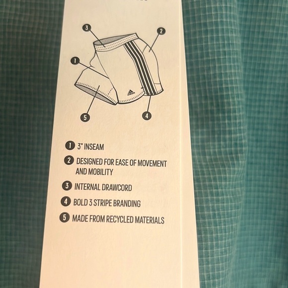 Adidas Pacer Shorts size XL NWT - Picture 6 of 7